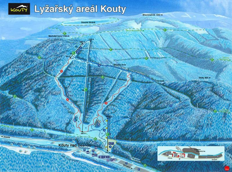 Chata Koutik Loučná nad Desnou المظهر الخارجي الصورة